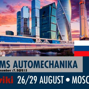 Vesiki will attend to 2019 MIMS Automechanika Moscow