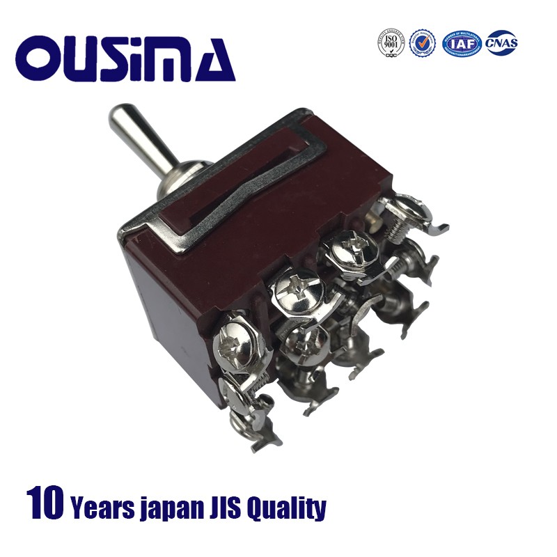 Ousima Excavator spare switch (12 wire) dh-467 copper contact micro toggle switch for caterpillar