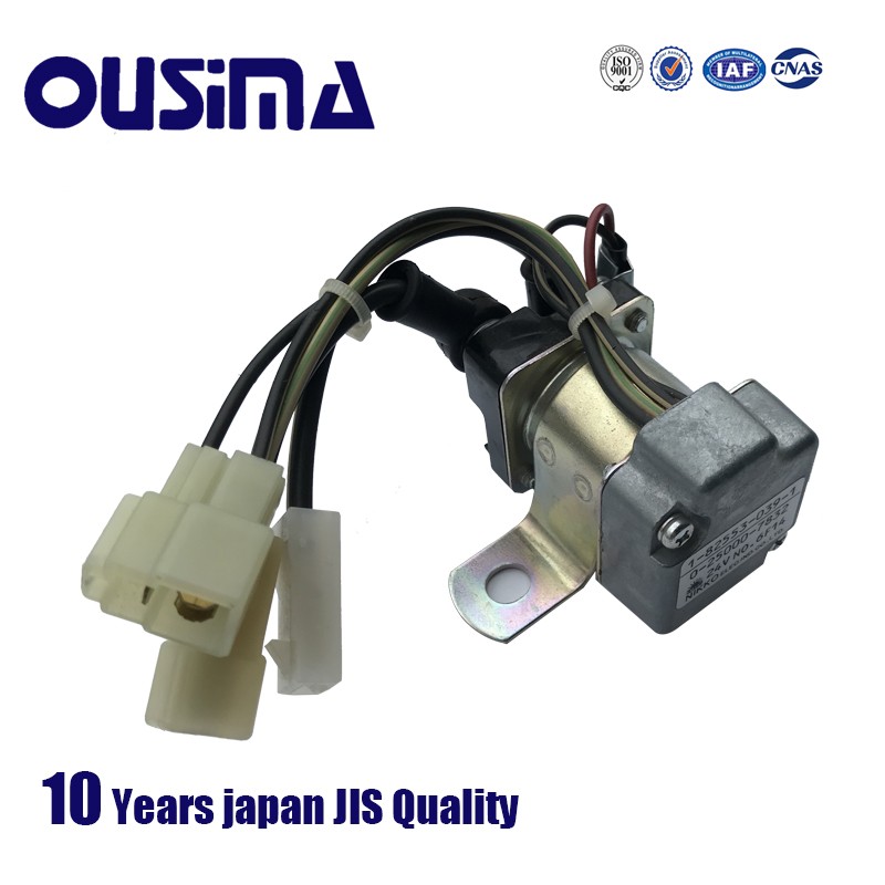 Ousima Excavator spare parts 1-82553-039-1 0-25000-7832 Excavator spare parts motor relay for 6BG1 6hk1 4hk1