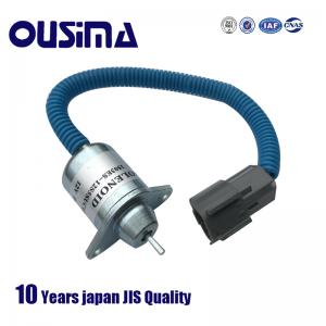 Ousima excavator engine stop solenoid valve 1053es-12s5suc12s 12V Yangma flameout solenoid valve (grey plug) Ousima excavator engine stop solenoid valve 1053es-12s5suc12s 12V Yangma flameout solenoid valve (grey plug)