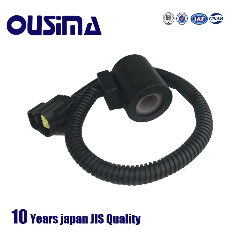  Ousima excavator parts 12V solenoid valve coil big plug is suitable for Daewoo 55 solenoid valve coil