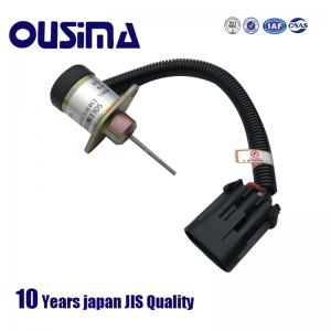 Ousima excavator accessories diesel engine shutdown solenoid valve 1503es-12a5suc9s