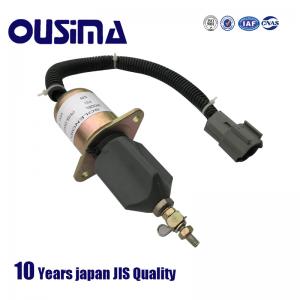 Ousima Excavator spare parts 1751es-12a3uc12b18 flameout solenoid valve for excavator r60-5