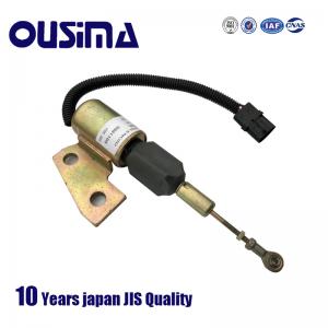 Ousima Excavator spare parts 3991168 24V flameout solenoid valve for excavator R13 Ousima Excavator spare parts 3991168 24V flameout solenoid valve for excavator R13