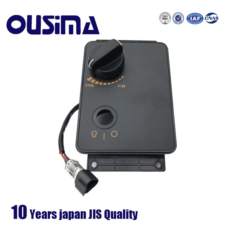 Ousima r225-7 excavator throttle knob switch 21n8-20505