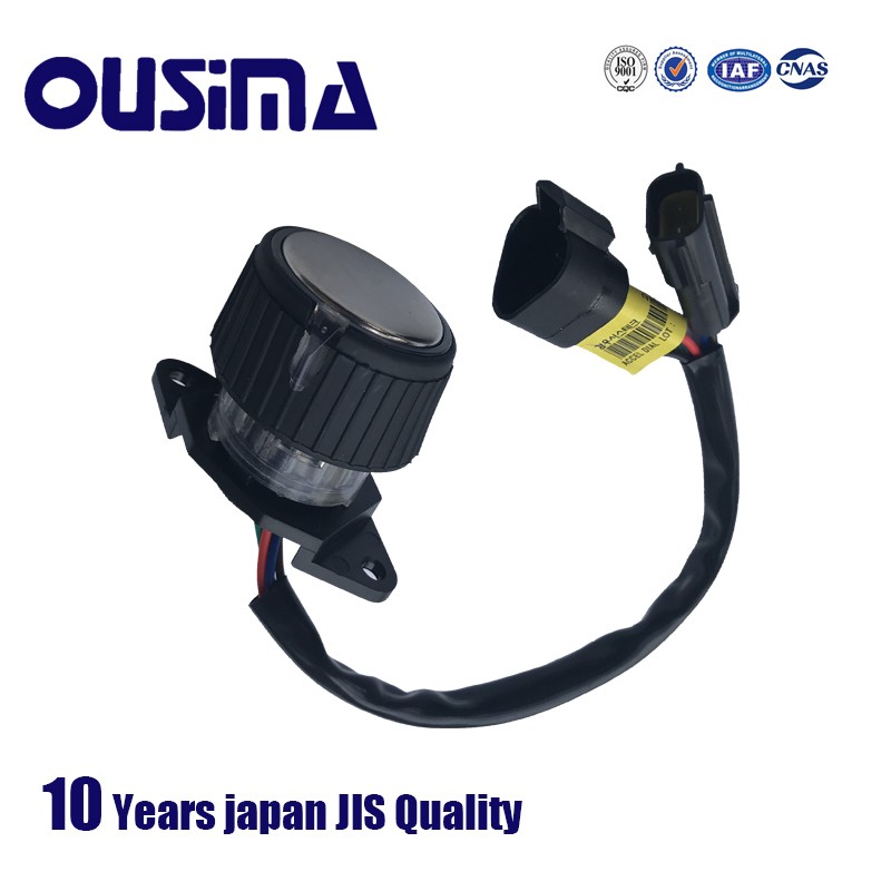 Ousima r305-9 excavator throttle knob excavator accessories 21q6-20811