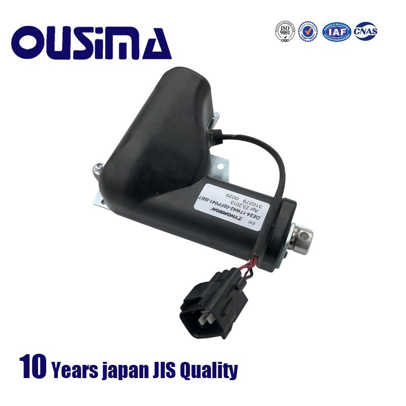 Ousima excavator engine throttle control motor de24-17w42-02fp041 pz165 clg915 Liugong throttle motor